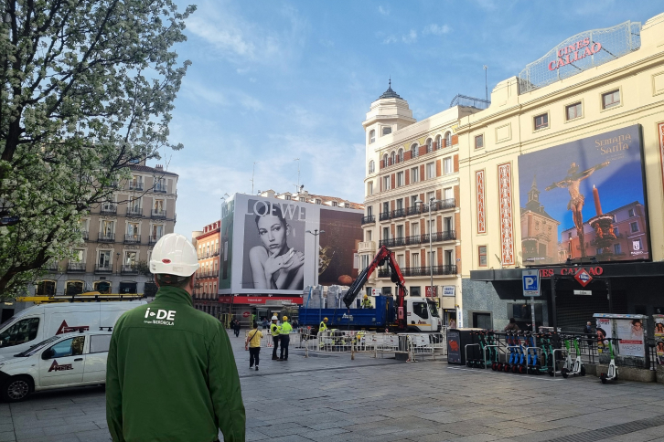 Iberdrola España's new substation will supply energy to 26 distribution centres in strategic locations across the capital.